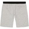 Calvin Klein Boys' Pull-On Knit Jogger Shorts, Drawstring Closure, Lt Grey Heather, 10-12 view 2