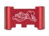 NDZ Performance Aluminum Slide Racker Back Plate for Glock 43 43X 48  Improved Slide Grip, Laser Engraved, Red  Octopus view 1