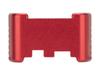 NDZ Performance Aluminum Slide Racker Back Plate for Glock 43 43X 48  Improved Slide Grip, Laser Engraved, Red  Octopus view 2