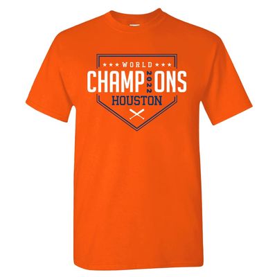 2022 Baseball World Champions Men's Fan Shirt (Orange Shirt, 5XL)