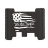 NDZ Performance Aluminum Slide Racker Back Plate for Glock 43 43X 48  Improved Slide Grip, Laser Engraved, Black  US Flag We The People view 1
