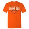 2022 Baseball World Champions Men's Fan Shirt (Orange Shirt, 2XL) view 1