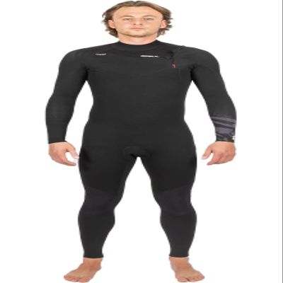 GUL Mens Response FX 3/2mm GBS Chest Zip Wetsuit - Black Contour Camo - Thermal Warm Heat Layer Layers Easy Stretch