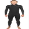 GUL Mens Response FX 3/2mm GBS Chest Zip Wetsuit - Black Contour Camo - Thermal Warm Heat Layer Layers Easy Stretch view 1