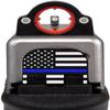Aluminum Rear Slide Cover Plate for Gen 1-5 Glock 17 19 19X 22 23 26 27 34 44 45 9mm/.357/.40 S&W/.45 Accessories, Thin Blue LINE US Flag view 3