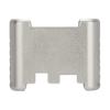 NDZ Performance Aluminum Slide Racker Back Plate for Glock 43 43X 48  Improved Slide Grip, Laser Engraved, Silver  Bill of Rights Script Text view 2