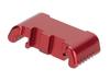 NDZ Performance Aluminum Slide Racker Back Plate for Glock 43 43X 48  Improved Slide Grip, Laser Engraved, Red  Don't Tread On Me Snake Only view 4