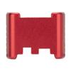 NDZ Performance Aluminum Slide Racker Back Plate for Glock 43 43X 48  Improved Slide Grip, Laser Engraved, Red  US Battle Flag view 2