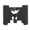NDZ Performance Aluminum Slide Racker Back Plate for Glock 43 43X 48  Improved Slide Grip, Laser Engraved, Black  Panda with Guns Outline view 1