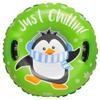 CocoNut Outdoor- 32 Inflatable Penguin Snow Ring- Just Chillin Heavy Duty Snow Sled with Sturdy Handles for Kids, Teens and Adults-Cold Resistant Toboggan -Lightweight Tube for Boys and Girls view 4