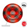 CocoNut Outdoor- 48 Buffalo Plaid Inflatable Snow Ring- Heavy Duty Snow Sled with Sturdy Handles for Kids, Teens and Adults-Cold Resistant Toboggan -Lightweight Tube for Boys and Girls view 4