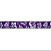 Country Brook Design - Purple Hawaiian on Black Nylon Webbing (3/4 Inch, 5 Yards) view 2