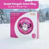 CocoNut Outdoor- 32 Inflatable Penguin Snow Ring- Snow Much Fun Heavy Duty Snow Sled with Sturdy Handles for Kids, Teens and Adults-Cold Resistant Toboggan -Lightweight Tube for Boys and Girls view 4