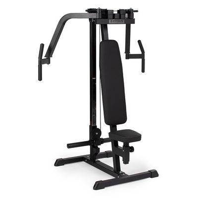 Titan Fitness Plate-Loaded PEC Fly and Reverse Delt Machine, Rated 300 LB, Upper Body Specialty Machine, Chest, Back, and Shoulder Training