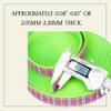 Country Brook Design - 3/4 Inch Spring Pink Plaid on Hot Green Nylon Webbing, 5 Yds. view 4