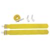 Champion Sports 42" Pop Flag Football Belts - Yellow view 3