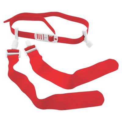 Champion Sports 52" Pop Flag Football Belts - Red
