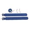 Champion Sports 42" Pop Flag Football Belts - Blue view 3