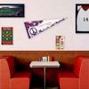 Sigma Kappa Greek Pennant Banner Flag view 3