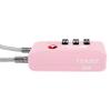 TSA Accepted Luggage Travel Lock, Set-Your-Own Combination Lock for School Gym Locker, Golf Bag, Luggage Suitcase Baggage Locks, Filing Cabinets, Toolbox, Case (Pink, 2 Pack) view 4
