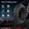 Cooryda 10x2.125 Scooter Tire, 10 inch Solid Rubber Tires Tubeless Front or Rear Replacement 10x2.125 Solid Electric Scooter Tire for Gotrax G4 Xr V2 Ninebot F25 F65 Hiboy S2 Pro 1pc Black view 4