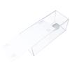 Better Display Cases Acrylic Bowling Pin Display Case with White Slide Back with Wall Mount 7" x 7" x 18" (D08/A102) view 3