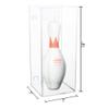 Better Display Cases Acrylic Bowling Pin Display Case with Clear Slide Back with Wall Mount 7" x 7" x 18" (D08/A102) view 3