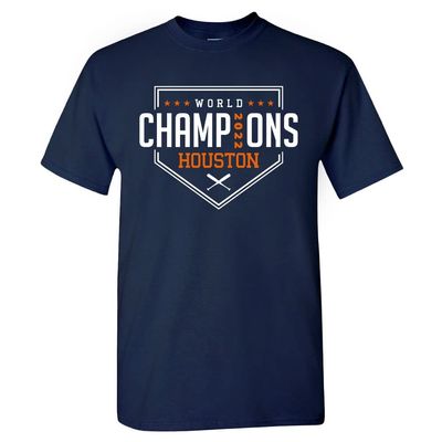 2022 Baseball World Champions Men's Fan Shirt (Navy Shirt,XL)