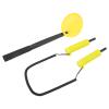 Alomejor Ice Scooper, Extra Large Ladle Ice Fishing Scoop Ice Awls Stainless Steel Retractable Fishing Ice Pick for Outdoor Ice Saving view 1