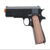 Goldenball Airsoft 1911 Airsoft Pistol Steel Slide Spring Powered - Black 320 FPS view 1
