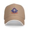 1st Reconnaissance Recon Battalion Baseball Cap Casquette Trucker Hat Adjustable Dad Hat Denim Hat for Men Women Natural view 3