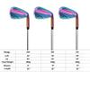 WENGH Golf Wedge Set for Women or Men Right Handed Including 52 56 60 Degree Golf Wedges with CNC Milled Face-(Flex-Regular)-35 inches-Rainbow Colored Wedges view 4