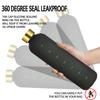 Adapta Bottle Time Marker Motivational Water Bottle 32oz Aesthetic BPA Free Frosted Plastic Water Bottle Perfect for the Gym, Sports and Outdoor Reusable and Leak proof Matte Black view 2