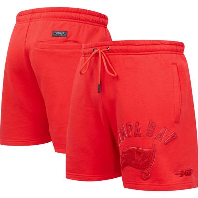 Pro Standard Men's Tampa Bay Buccaneers Triple Red Shorts