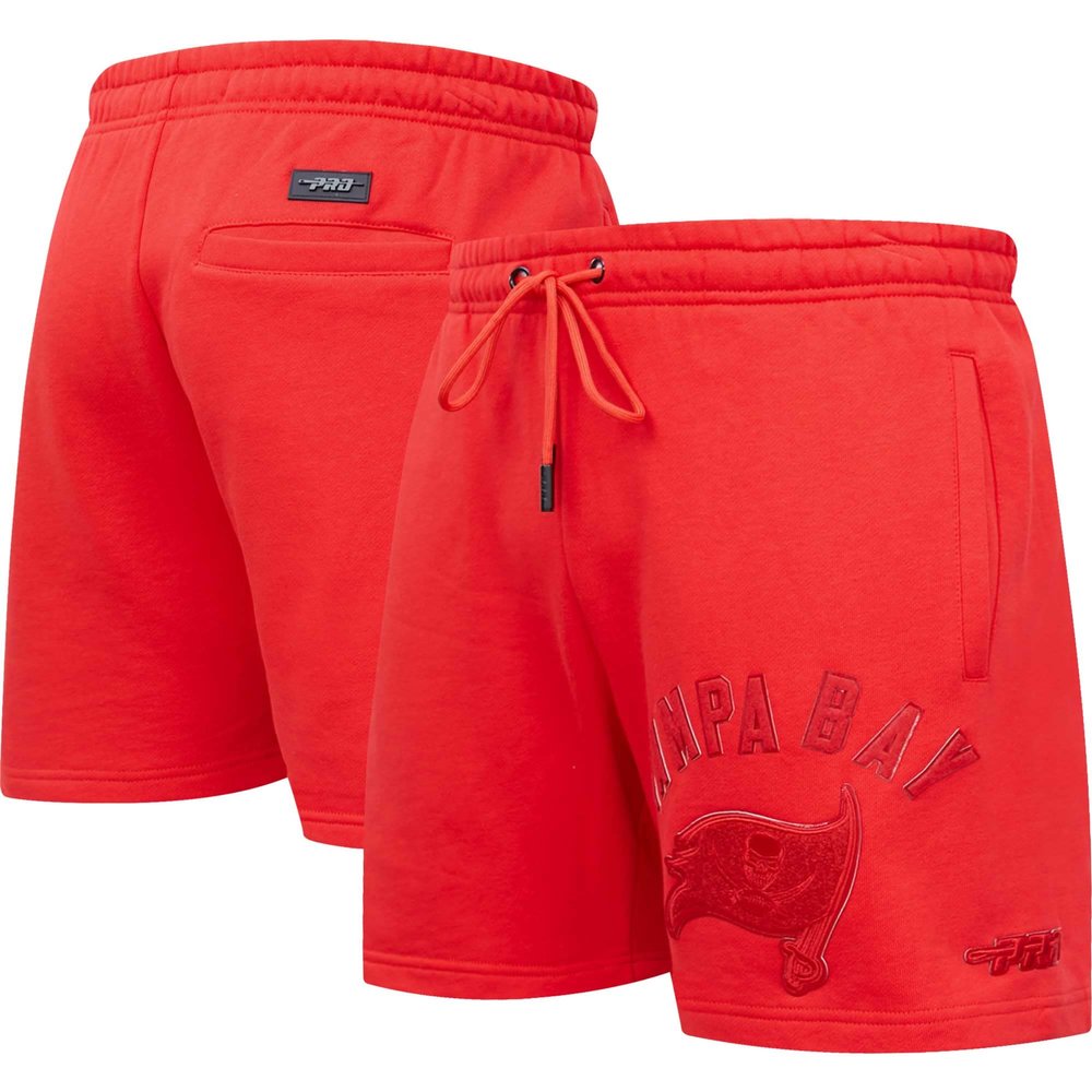 Pro Standard Men's Tampa Bay Buccaneers Triple Red Shorts