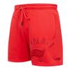 Pro Standard Men's Tampa Bay Buccaneers Triple Red Shorts view 2