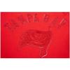 Pro Standard Men's Tampa Bay Buccaneers Triple Red Shorts view 4