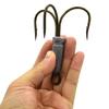4 Pcs Snagging Hooks Snagging Weighted Treble Hooks 6/0, 8/0, 10/0, 12/0, 14/0,16/0 (8/0-4pcs) view 4