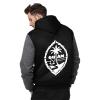 Guam Fleece Hoodies for Men Thick Heavyweight Hooded Sweatshirt Full Zip Warm Lining Coat view 2