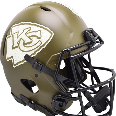 Riddell Authentic Helmet - Salute to Service Kansas Chiefs