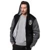 Guam Fleece Hoodies for Men Thick Heavyweight Hooded Sweatshirt Full Zip Warm Lining Coat view 1