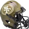 Riddell San Francisco 49ers NFL Salute to Service Speed Authentic Helmet view 1