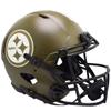 Riddell Authentic Helmet Salute Service Pittsburgh Steelers