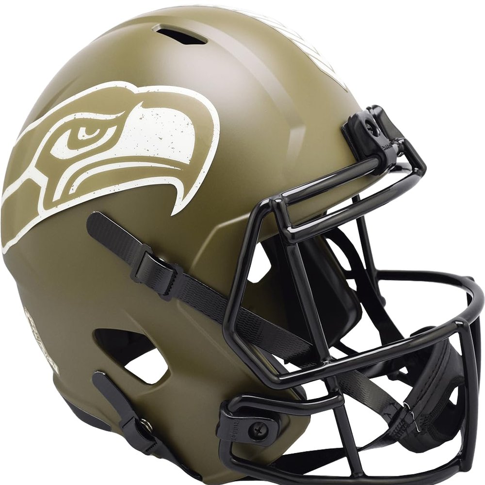 Riddell Replica Football Helmet NFL STS Seattle Seahawks