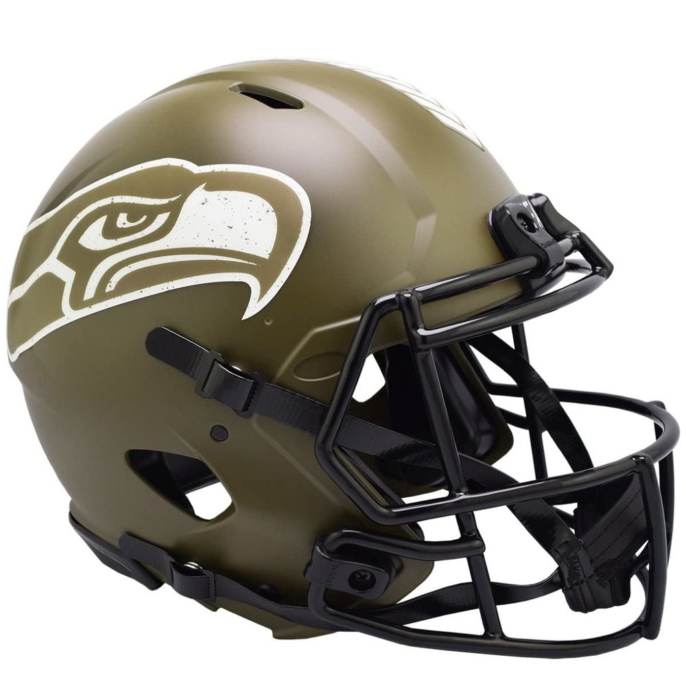 Riddell Authentic Helmet Salute to Service Seattle Seahawks