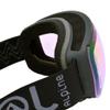Alpinist Ski & Snowboard Goggles w/TWO Fast Changing Magnetic Lenses (adult small) (Alpenglow (VLT 25%) + Luna (VLT 84%) lenses) view 4