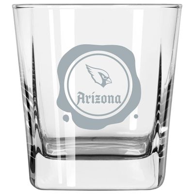 Logo Brands Arizona Cardinals 14oz. Frost Stamp Old Fashioned Glass