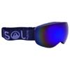 Alpinist Ski & Snowboard Goggles w/TWO Fast Changing Magnetic Lenses (adult small) (Alta Revo Blue (VLT 35%) + Luna (VLT 84%) lenses) view 2