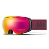 Nordik Loki Ski Goggle Winter Snow Goggles(Matte Black/Black and Red Lens) view 1