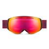 Nordik Loki Ski Goggle Winter Snow Goggles(Matte Black/Black and Red Lens) view 2